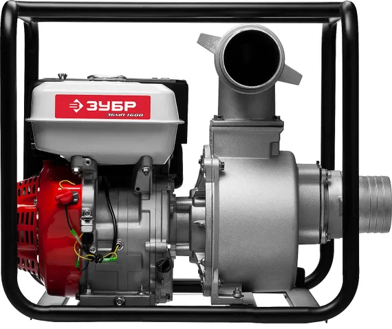 ЗУБР 1600 л/мин, мотопомпа бензиновая (ЗБМП-1600)