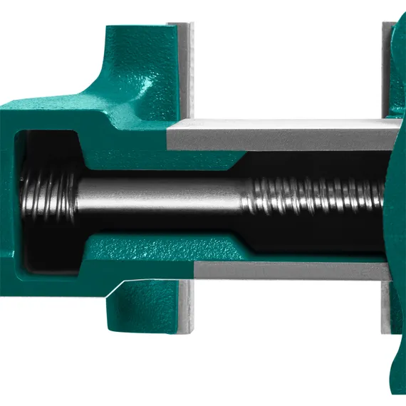 KRAFTOOL GRAND, 125 мм, слесарные тиски (32702-125)