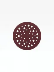 STEHER BOS-125-S 125 мм, Р240, шлифовальный круг на липучке, 44 отв., 5 шт. (35685-240)