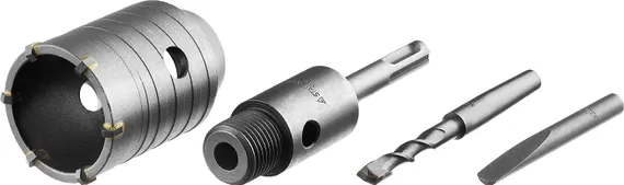 STAYER 50 мм, SDS - Plus, 6T, коронка по бетону с оснасткой (29190-50)