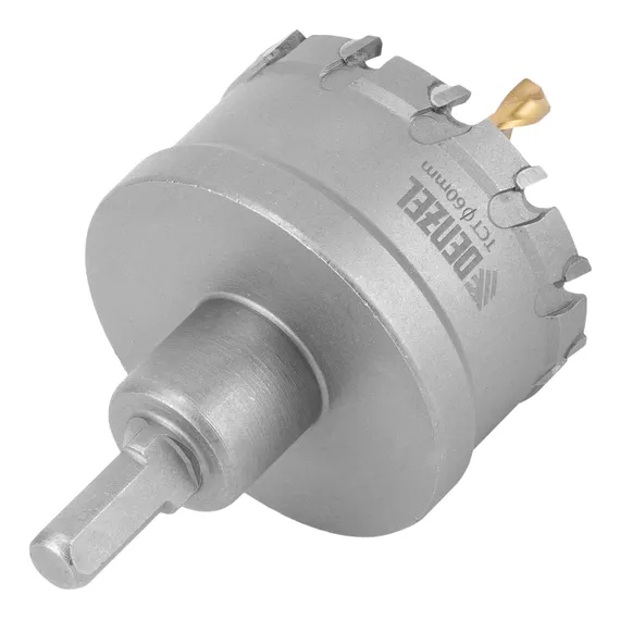 Коронка по металлу твердосплавная, 60 мм Denzel