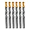 Сверло по металлу, 12 мм, HSS-Tin, Golden Tip, 6 шт. Denzel