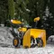 Бензиновая снегоуборочная машина SBM 610, 212 cc, ручной старт, фара Denzel
