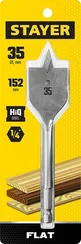 STAYER Flat, 35 x 152 мм, перовое, cверло по дереву (2950-35)