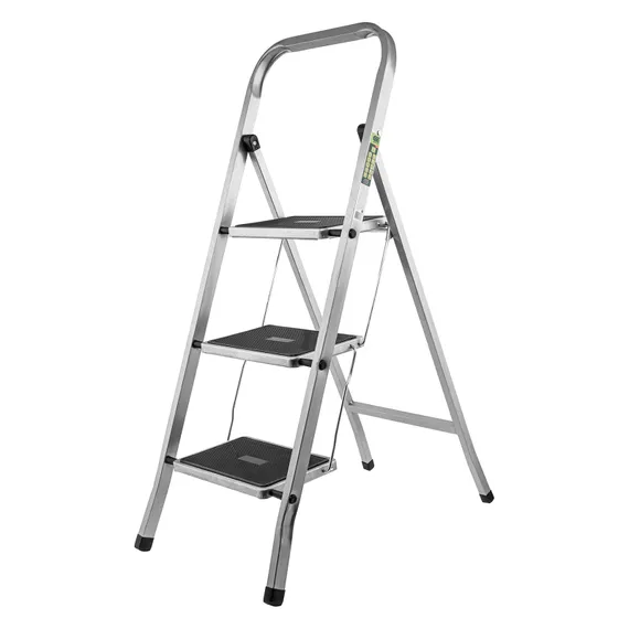 Стремянка 3 ступени, с полимерными ковриками, Сибртех