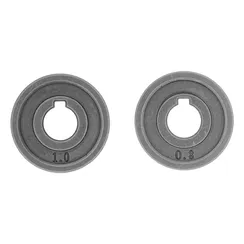 Подающий ролик, зубчатый профиль под флюсовую проволоку 0,8-1мм, 2 шт Denzel