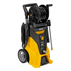 Мойка высокого давления R-210iD, 2600 Вт, 210 бар, 8.0 л/мин, асинхронный двигатель, барабан Denzel