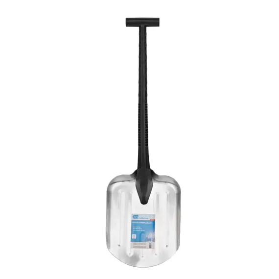 Лопата универсальная алюминиевая, 205 х 280 х 640 мм, пластиковый черенок, Сибртех