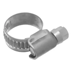 Хомуты нержавеющая сталь, Стандартное болтовое крепление 10-16 мм, 100 штук в упаковке, ширина 9 мм Сибртех
