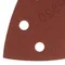 Треугольник абразивный на ворc. подложке под "липучку", перф., P 320, 150х150х100 мм, 5 шт. Denzel