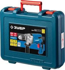 Ударная дрель, ЗУБР 850 Вт, 13 мм, мет. корпус, кейс, Профессионал (ЗДУ-850 ЭРМКМ2)