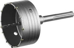 ЗУБР 125 мм, SDS - max, 12Т, коронка по бетону с державкой, Профессионал (2918-125)