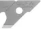 OLFA 5 мм, перовые лезвия для ножа OL-CMP-1 (OL-COB-1)