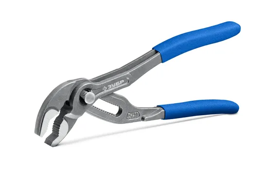 ЗУБР Профи 180 мм, захват 42 мм, CrV, переставные клещи с быстрым перемещением (22441-18)