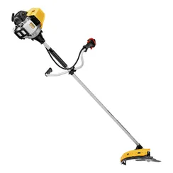 Триммер бензиновый DTL-31-4T, 4-тактный, 31 см3, неразъемная штанга, состоит из 2 частей Denzel