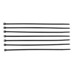 Хомуты, 180 x 3.6 мм, пластиковые, черные, 100 шт Сибртех