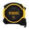 Рулетка 8м х 25мм, двухкомп. корпус, магнитный обрезиненный зацеп Denzel