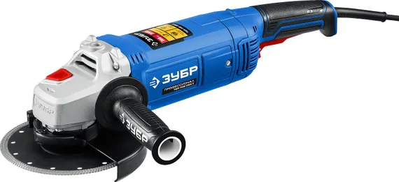 УШМ, (болгарка) электрическая, ЗУБР 2000 Вт, d180 мм, Профессионал (УШМ-П180-2000 п)