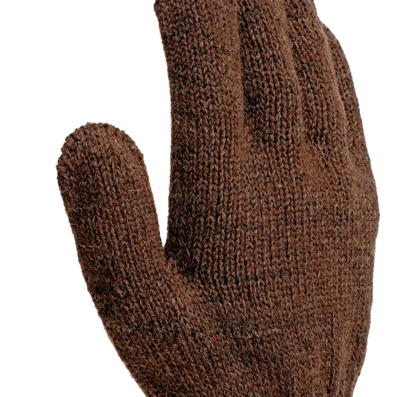Перчатки трикотажные, верблюжья и овечья шерсть Сибртех