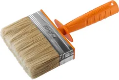 STAYER Universal MINI, 3 х 12 см, светлая натуральная щетина, пластмассовый корпус, все виды ЛКМ, макловица, Professional (0182-12)