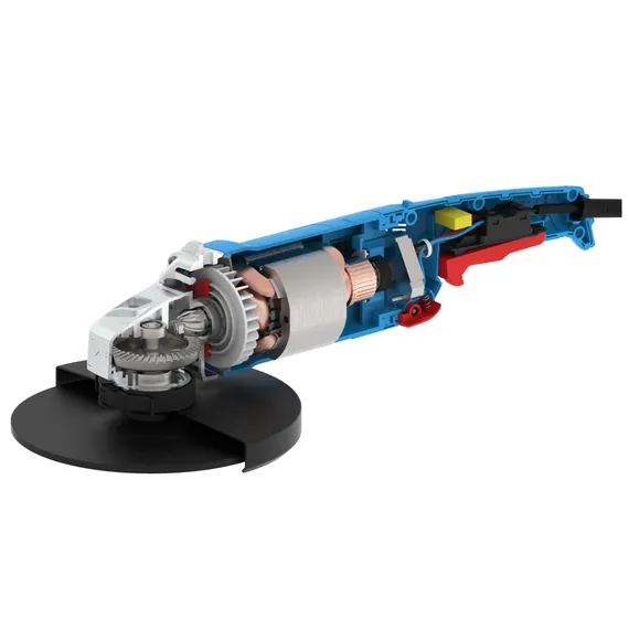 УШМ, болгарка с решулировкой оборотов, ЗУБР 1100 Вт, d125 мм, фланец ″МИГ″, Профессионал (УШМ-П125-1105 Э)