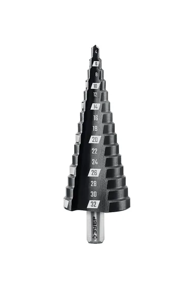 ЗУБР 4-32мм, 15 ступеней, сверло ступенчатое (29665-4-32-15)