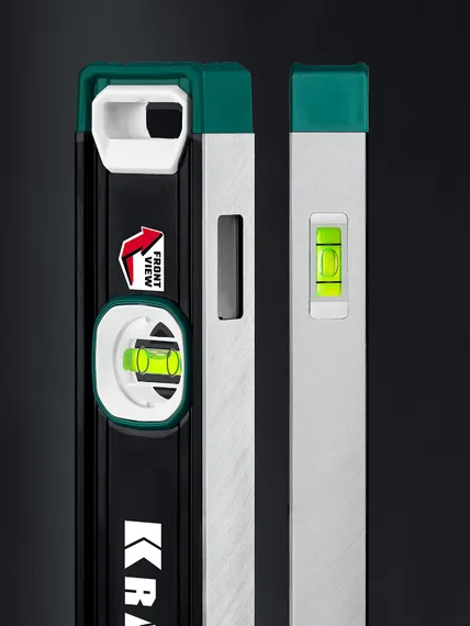 KRAFTOOL A-RATE CONTROL, 400 мм, точность 0.3 мм/м, с зеркальным глазком, сверхпрочный магнитный уровень (34988-40)