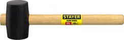 STAYER 225 г, чёрная резиновая киянка (20505-40)