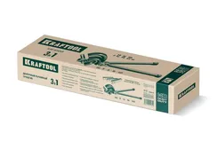 KRAFTOOL 12, 15, 22 мм, двуручный рычажный трубогиб для Нерж. стали и меди (23503-H4)