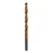 Сверло по металлу, 4.5 мм, HSS, нитридтитановое покрытие, цилиндрический хвостовик Matrix