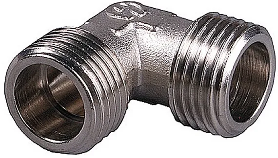 GENERAL FITTINGS 1/2″, никель, уголок (51071-S/S-1/2)