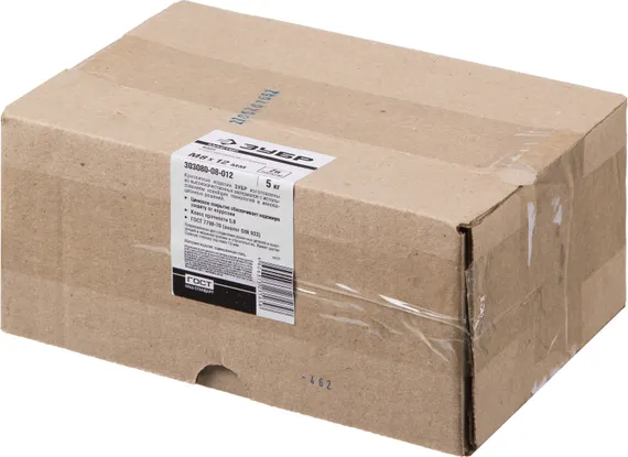 ЗУБР ГОСТ 7798-70, кл. пр. 5.8, M8 х 12 мм, цинк, 5 кг, болт (303080-08-012)