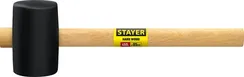 STAYER 450 г, чёрная резиновая киянка (20505-65)