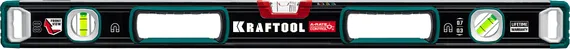 KRAFTOOL A-RATE CONTROL, 800 мм, точность 0.3 мм/м, с зеркальным глазком, сверхпрочный магнитный уровень (34988-80)