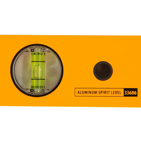 Уровень алюминиевый, 2000 мм, фрезерованный, 3 глазка Denzel