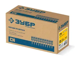 ЗУБР CN 32 х 2.7 мм, гвозди по бетону оцинкованные, 1000 шт (305388-32)