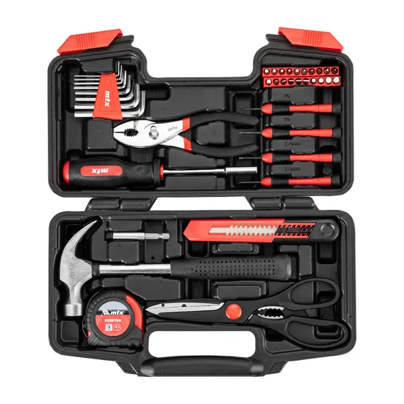 Набор инструментов, пластиковый кейс, 39 предметов MTX