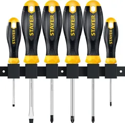 STAYER Hercules, 6 предм., набор отверток (25055-H6)