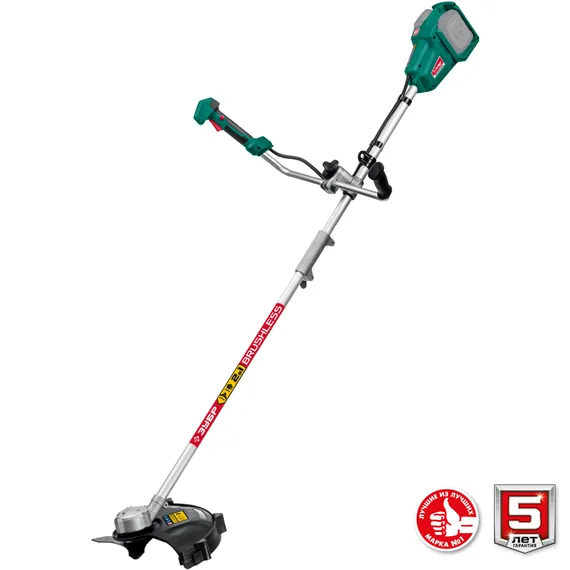 Триммер аккумуляторный садовый, бесщеточный, ЗУБР С1-18, 36 В, 35/25.5 см, без АКБ, (ТАБ-365)