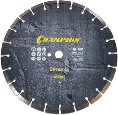 Диск алмазный CHAMPION бетон L 350/25,4/10 Concremax (старый бетон, ж/б с наполн.сред.тв)