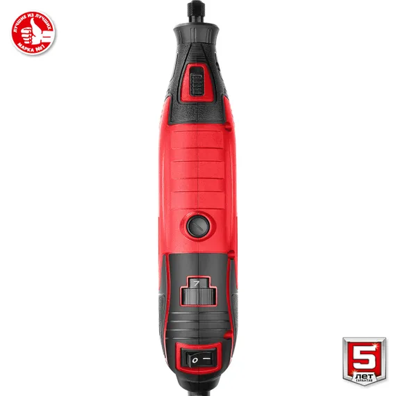 Электрический гравер с набором насадок, ЗУБР 160 Вт, d 3.2 мм, 41 предмет, кейс (ЗГ-160 КН41)