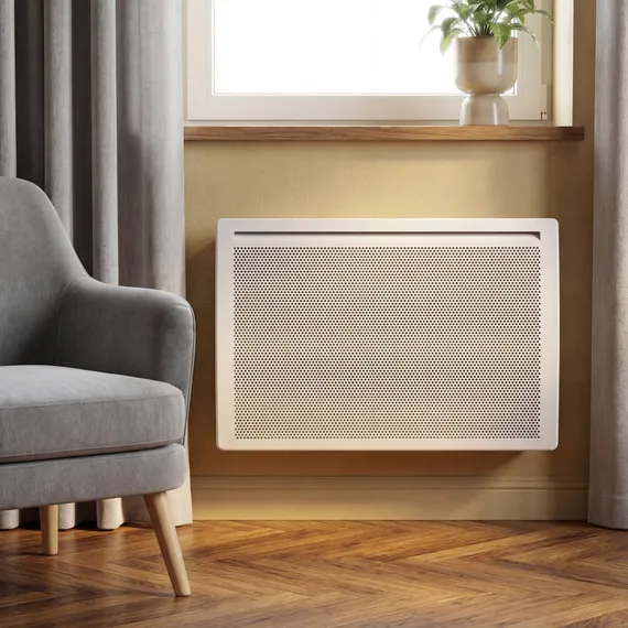 Конвектор гибридный электрический HybridX-1500, ИК нагреватель, цифровой термостат Denzel