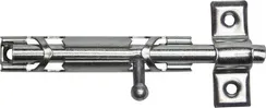 ЗТ-12, 80 мм, покрытие белый цинк, шпингалет накладной (37735-80)