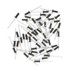 Заклепки 4.0 х 10 мм RAL 8017, темно-коричневый, 50 шт Matrix