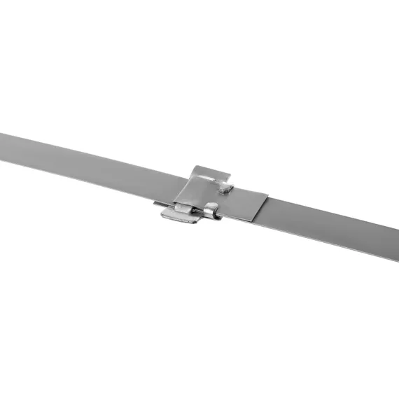 ЗУБР БГЛ, 20 мм, 150 шт, бюгель для бандажной ленты нержавеющий, Профессионал (310266)