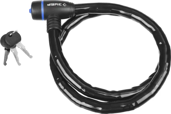 ЗУБР 1000 мм, d 18 мм, 3 ключа, тросовый замок, Профессионал (37260-100)