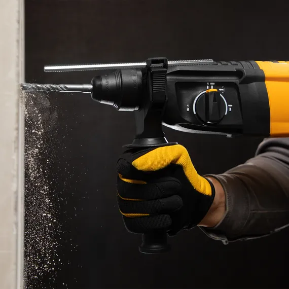 Перфоратор электрический RHH-800-26, SDS-plus, 800 Вт, 3 Дж, 3 плюс 1 реж. Denzel