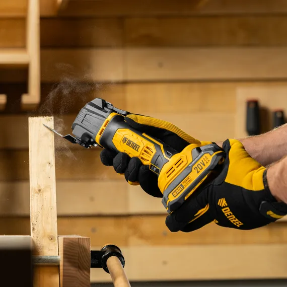 Инструмент многофункциональный аккумуляторный CMTH-20, Li-Ion, 20 В// Denzel