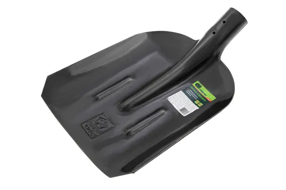 Лопата совковая, 235х285 мм, ребра жесткости, без черенка, Сибртех