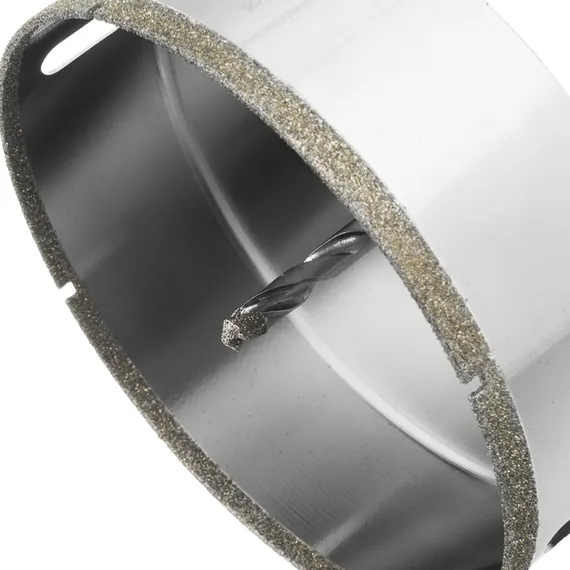 Сверло алмазное по керамограниту, 120 х 67 мм, трехгранный хвостовик Matrix